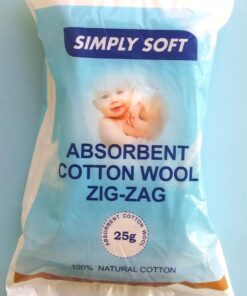 Simply Soft Cottonwool ZigZag - 25g