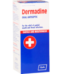 Cipla Dermadine Oral Antiseptic Gargle And Mouthwash 200ml