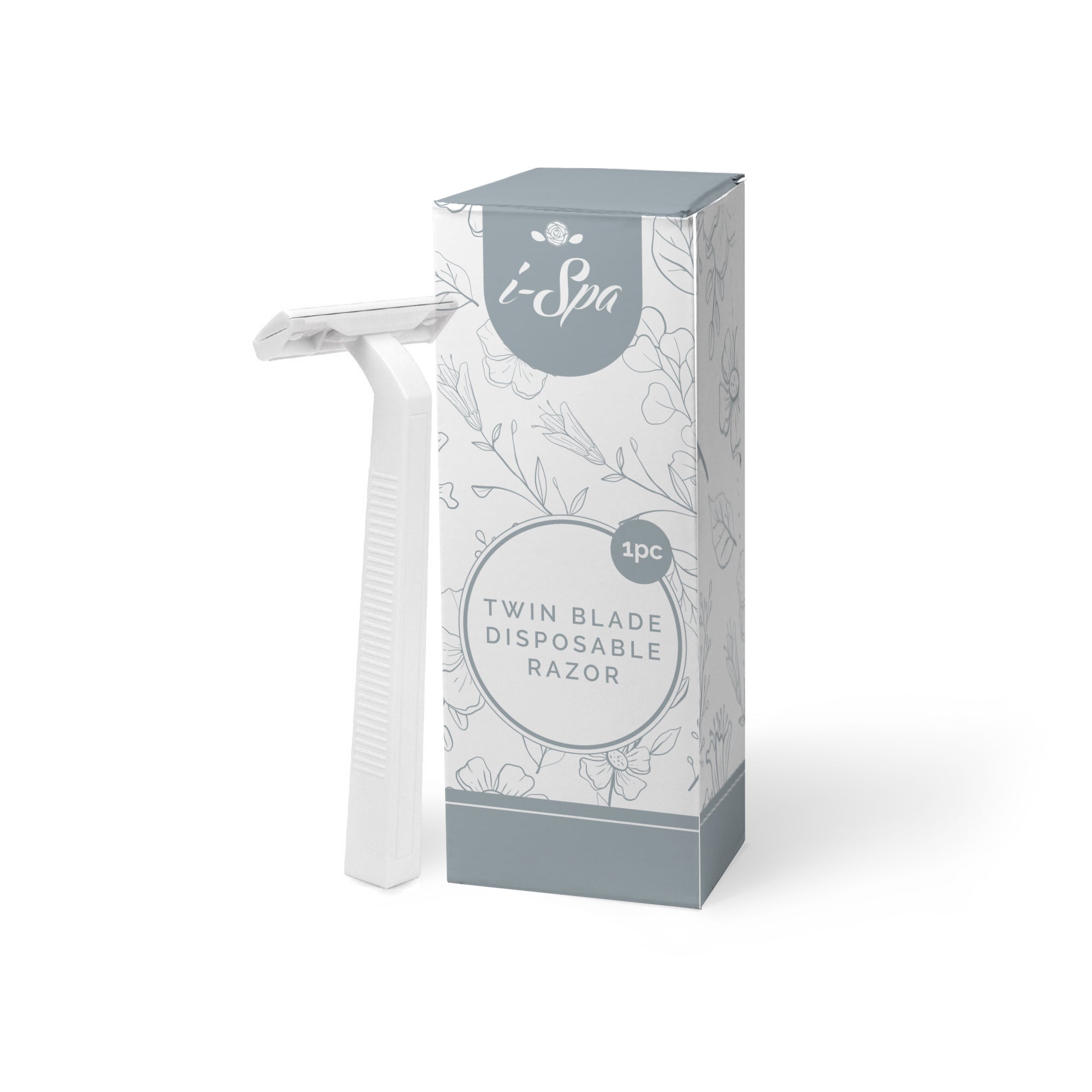 i-Spa Twin Blade Disposable Razor