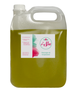 Grapeseed massage oil - 5 liter