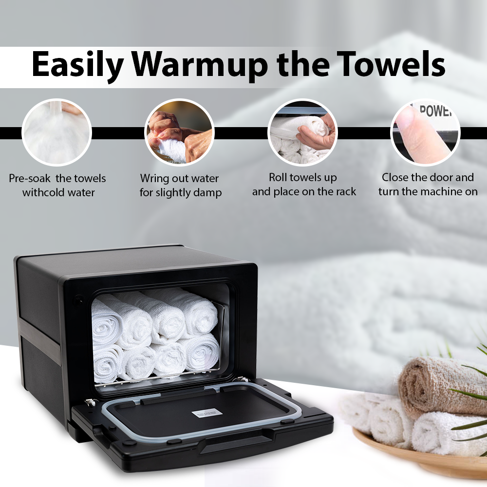 Prestige Mini Hot Cabinet & Sterilizer | Black - Image 3
