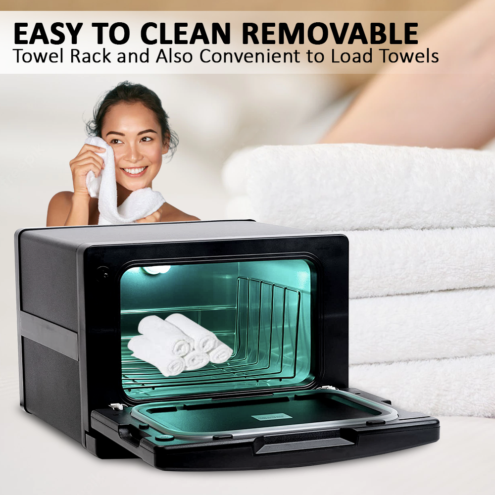 Prestige Mini Hot Cabinet & Sterilizer | Black - Image 5