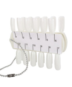 Nail colour display 24 colors - with chain