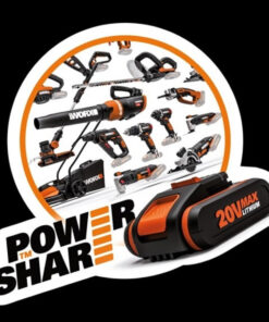 Alternative view of Worx Impact Drill & Angle Grinder 115Mm Combo 20V In Bag | Kit