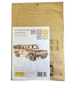 Alternative view of Wow We - 3D Wooden Model | Vehicles | Land Rover