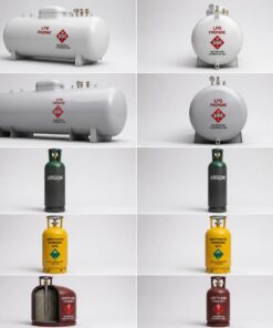 1.5-2.3 m³ Oxygen Cylinder